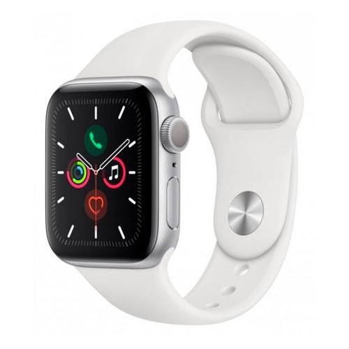 Умные часы Apple Watch Series 5 40mm A2092 Aluminum Case with Sport Band Silver фото 