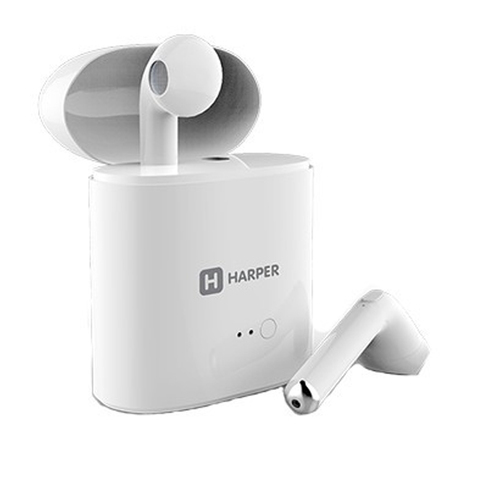 Bluetooth стереогарнитура Harper HB-508 вкладыши с кейсом White