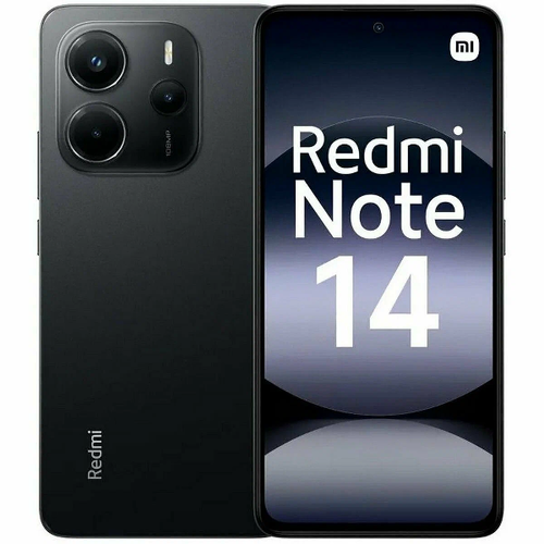 Телефон Xiaomi Redmi Note 14 256Gb Ram 8Gb 4G Midnight Black фото 
