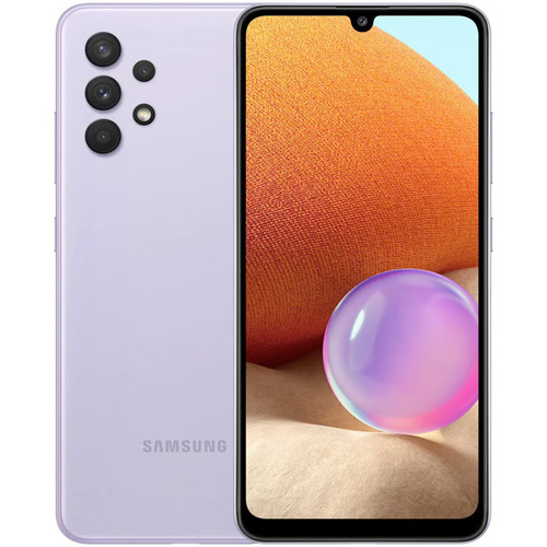 Телефон Samsung A325F/DS Galaxy A32 128Gb Ram 6Gb Lavender