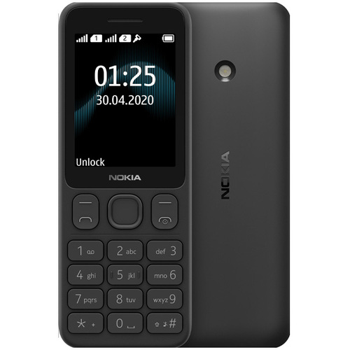 Телефон Nokia 125 Dual Sim Black фото 